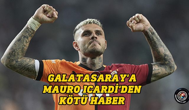 Galatasaray'ın yıldızı Mauro Icardi sezonu kapattı