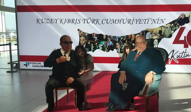 KKTC’nin 41. yıldönümü dolayısıyla Ercan Havalimanı’nda etkinlikler düzenleniyor