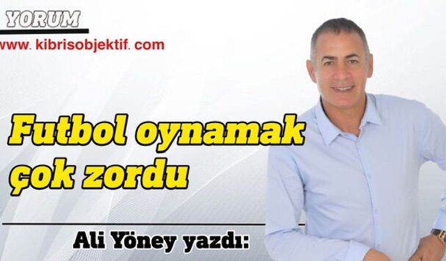 Ali Yöney, Göçmenköy-Esentepe maçını yorumladı; Futbol oynamak çok zordu