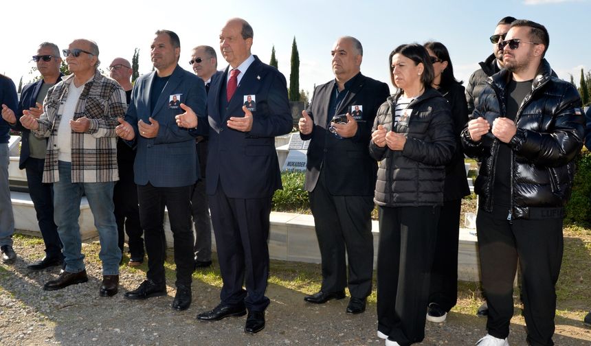 Cumhurbaşkanı Tatar, Raif Özgüren’i anma törenine katıldı