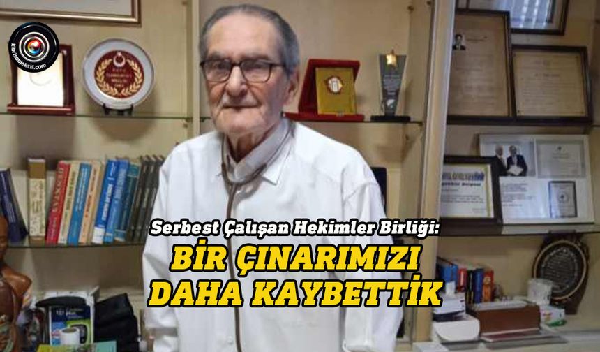 Dr. Altan Yavuz’un vefatı nedeniyle başsağlığı mesajı