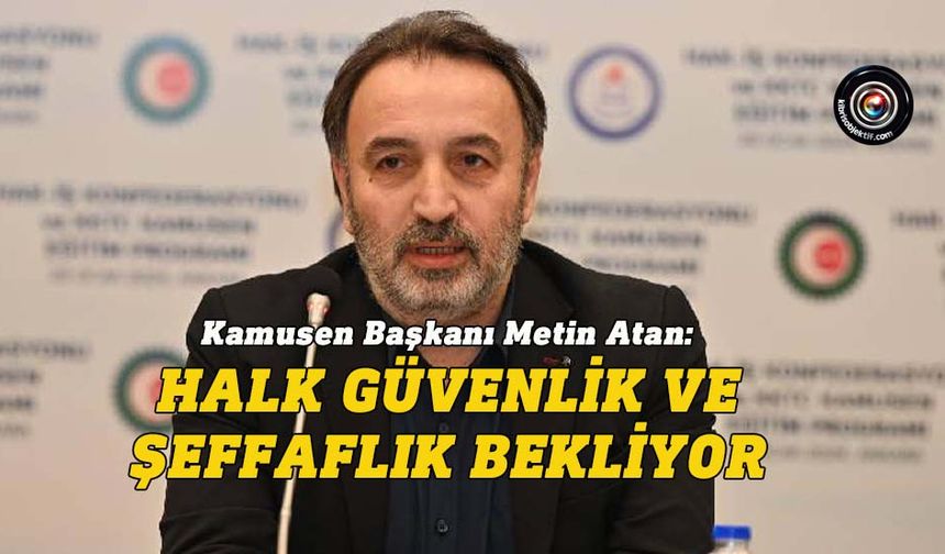 Atan: Erhan Arıklı’nın açıklaması kabul edilemez!