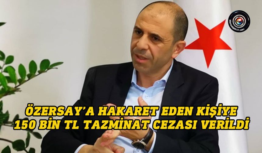 “İbret verici bu tazminat kararının caydırıcı olmasını diliyorum”