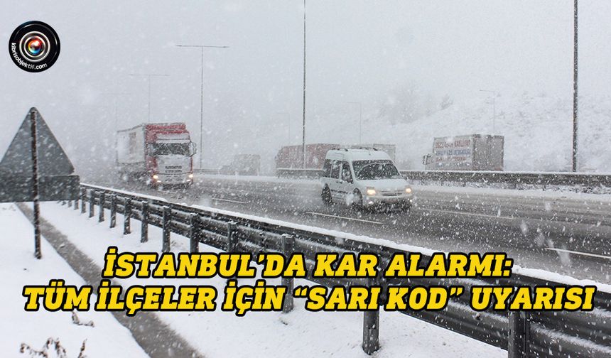 Kar yağışı üç gün sürecek