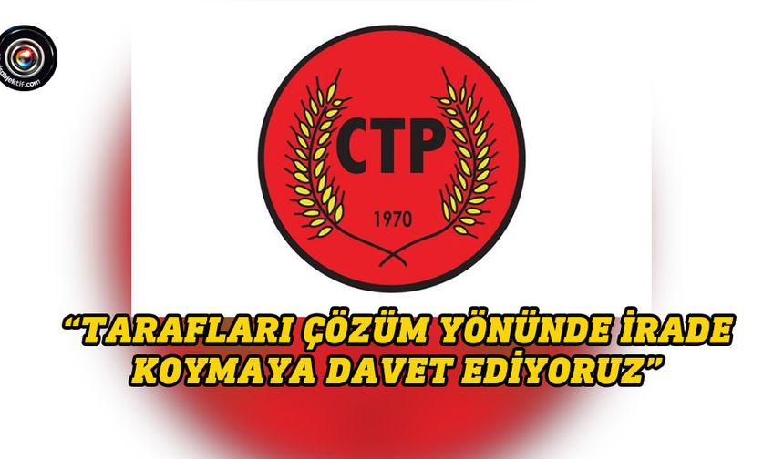 CTP Kadın Örgütü ile Gençlik Örgütü’nden Kıbrıs zirvesine ilişkin açıklama...