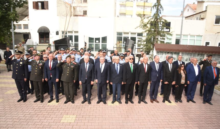 18 Mart Şehitleri Anma Günü… Tekke Bahçesi Şehitliği’nde tören düzenlendi