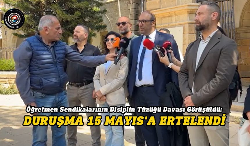 Disiplin Tüzüğü yargıda: Dava, 15 Mayıs'a ertelendi
