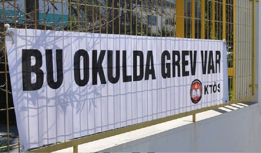 KTÖS’den KTOEÖS’e destek: İskele Şht. İlker Karter İlkokulu’nda grev yapılacak