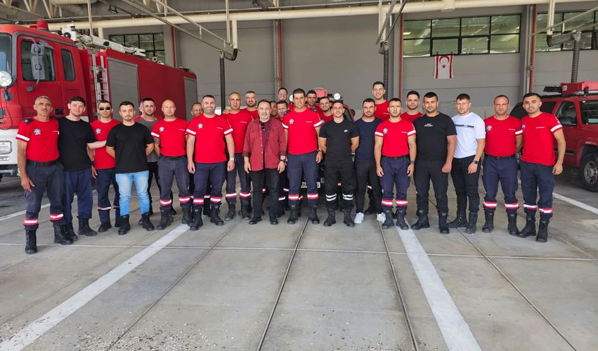 Atan: Ercan İtfaiye'de eksiklikler güvenlik riski oluşturuyor