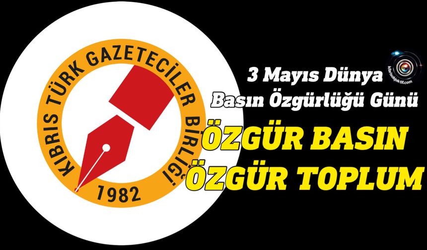 Bugün 3 Mayıs Dünya Basın Özgürlüğü Günü