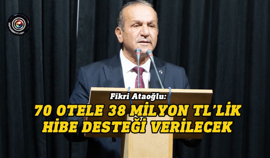 Turizm Bakanlığı’ndan otellere destek