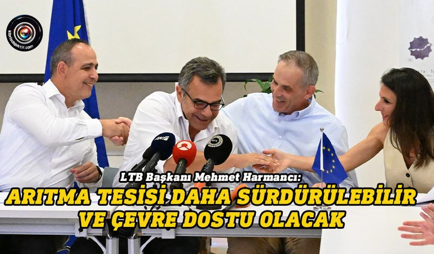Haspolat Arıtma Tesisi'ne güneş enerjisi sistemi kuruluyor