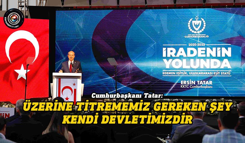 Tatar: Bizim için ‘milli dava’ anlamını yitirmiş içi boş müzakere sloganları değil