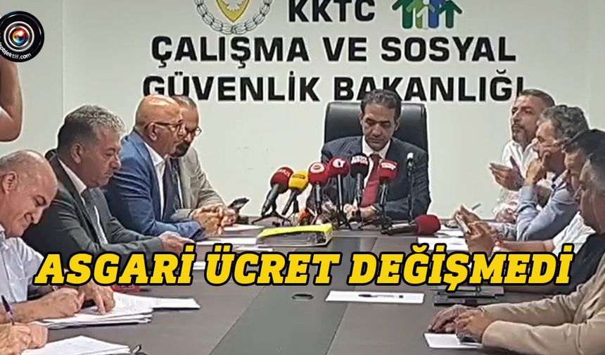 Asgari ücret itiraz masasında oy çokluğu ile tekrar onaylandı