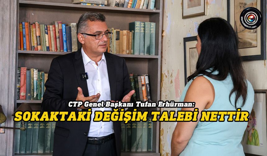 Erhürman: Cumhurbaşkanlığı 24 saat bu halk için çalışan bir yapıya dönüşecek