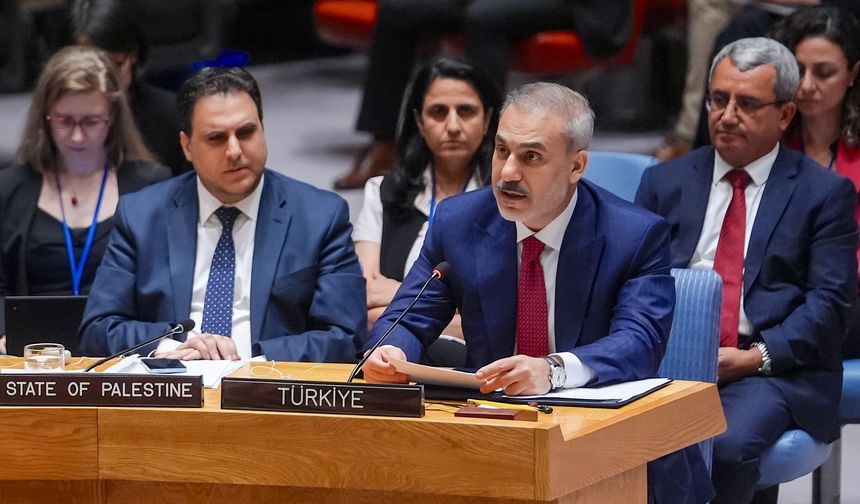 Fidan: İsrail barış istemiyor. İsrail istikrar istemiyor