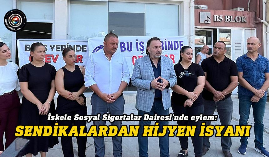 Atan: Çalışanların ayaklarına kadar lağım suyu geliyorsa, burada hizmet verilemez