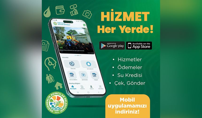 Değirmenlik Akıncılar Belediyesi'nden Dijital hizmet hamlesi