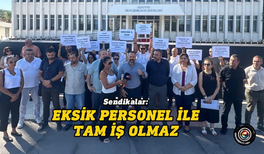 Resmi Kabz Memurluğu ve Mukayyitlik Dairesi’ndeki grev beşinci gününde