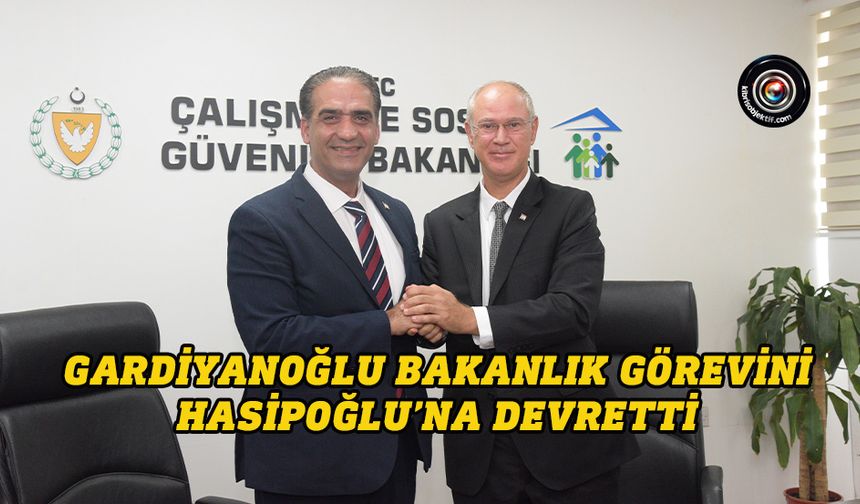 Çalışma ve Sosyal Güvenlik Bakanlığı’nda devir teslim töreni
