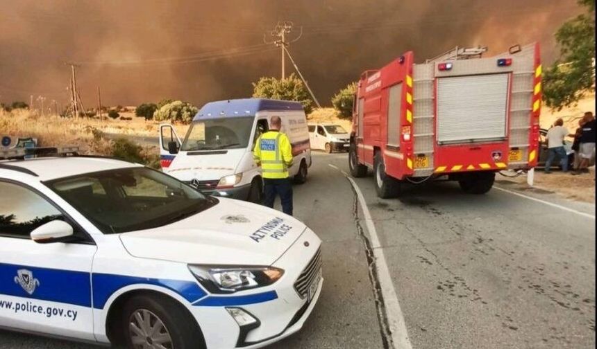 Limasol’daki büyük yangın sönmemiş sigara izmaritinden çıktı