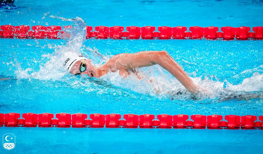 16 yaşındaki yüzücü Kuzey Tunçelli, Olimpiyatlarda finale kaldı. Türkiye tarihinde ilk!