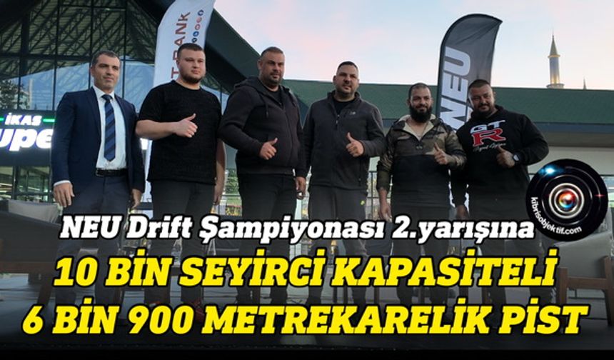 KKTC NEU Drift Şampiyonası 2.yarışı YDÜ kampüste tanıtıldı